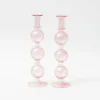 Outlet Mrs. Alice Camille Peony Candle Holder (Pair)