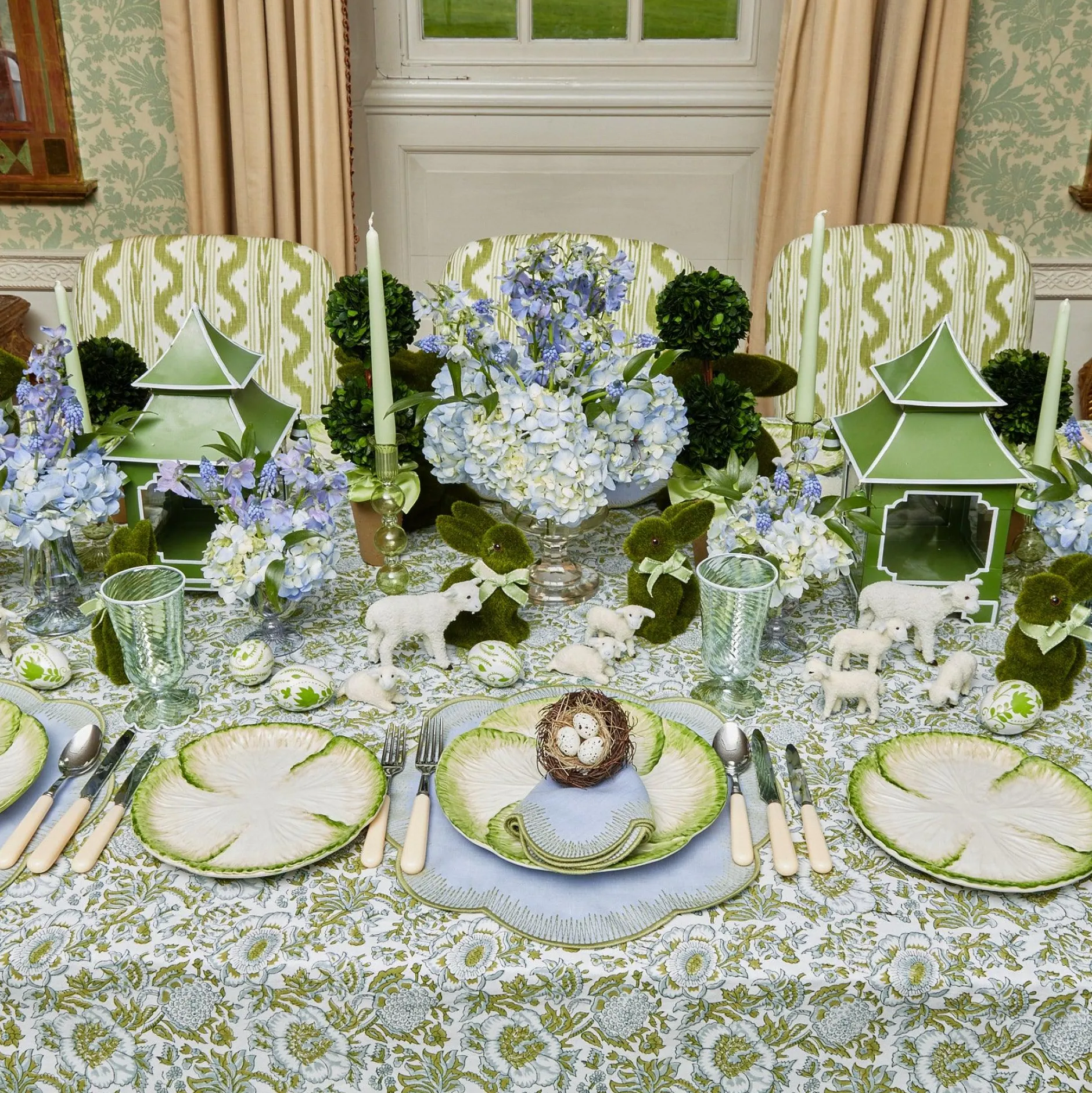 Best Mrs. Alice Capri Lettuce Dinner & Starter Plate (Set Of 8)