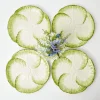 Outlet Mrs. Alice Capri Lettuce Dinner Plate (Set Of 4)
