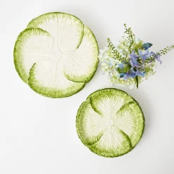 Online Mrs. Alice Capri Lettuce Dinner Plate