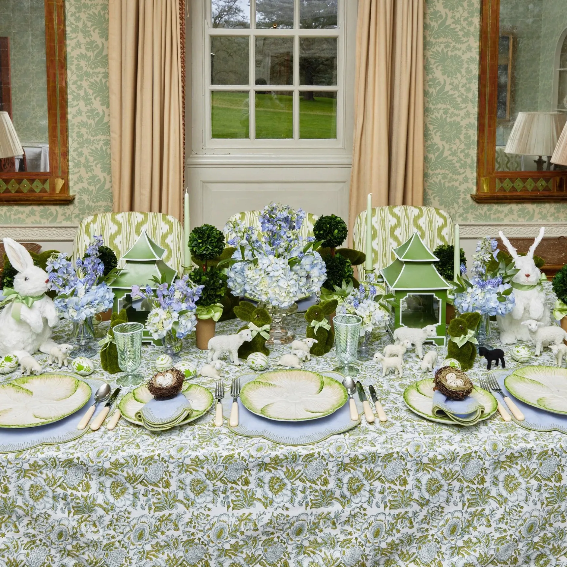 New Mrs. Alice Capri Lettuce Dinner Plate (Set Of 4)
