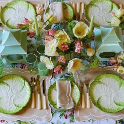 New Mrs. Alice Capri Lettuce Starter Plate (Set Of 4)