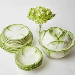 Mrs. Alice Capri Lettuce Starter Plate (Set Of 4)