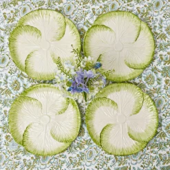 Mrs. Alice Capri Lettuce Starter Plate (Set Of 4)