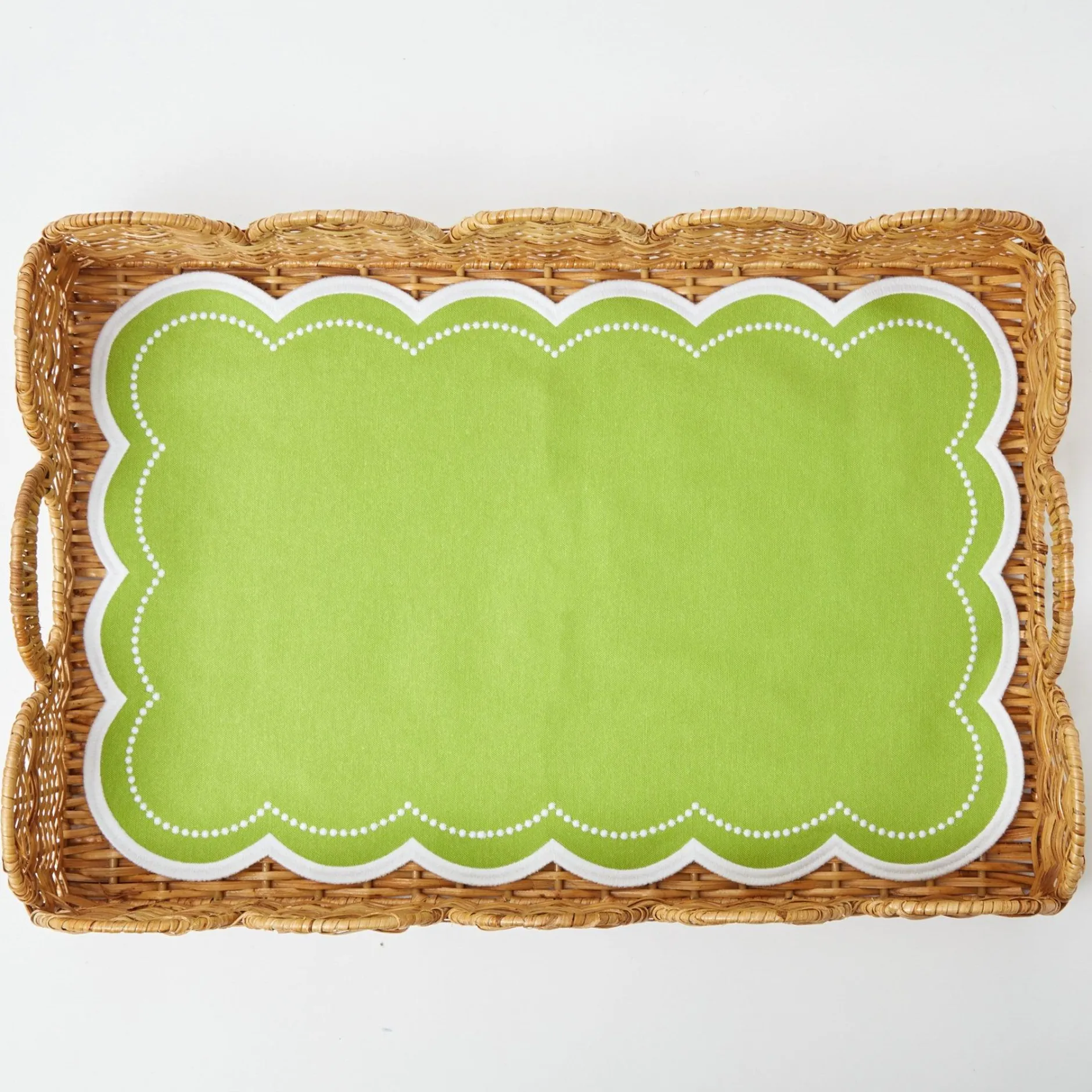 Sale Mrs. Alice Cecily Green Tray Liner
