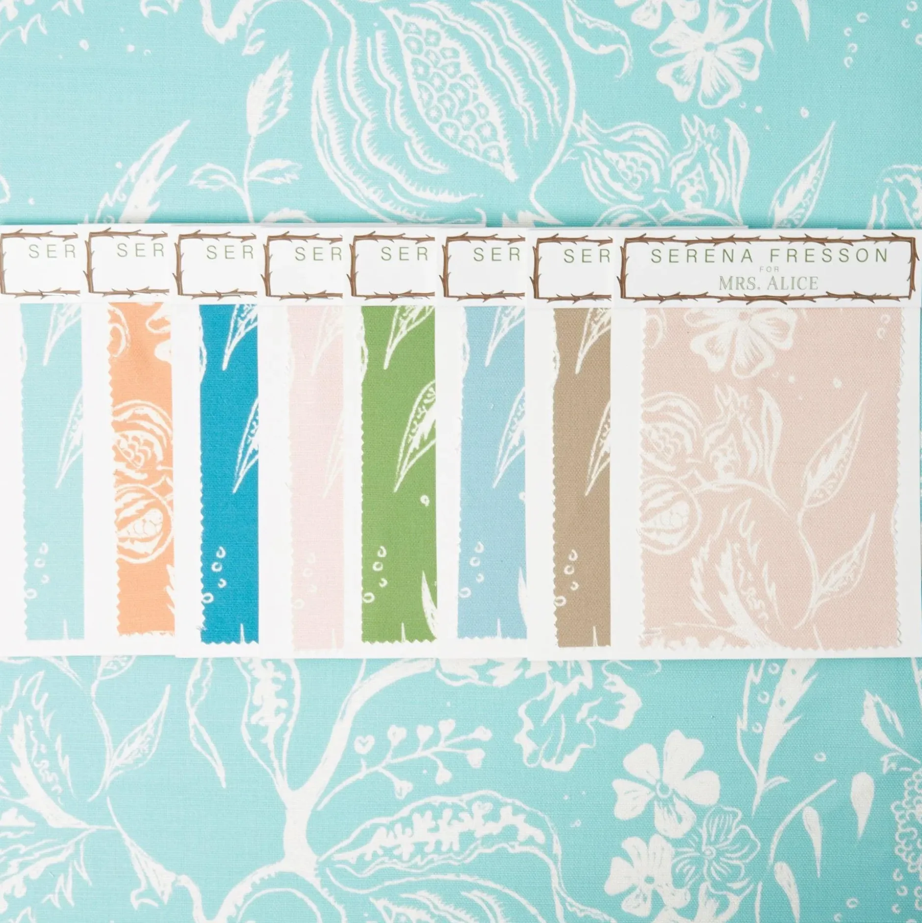 Best Mrs. Alice Chelsea Square Fabric
