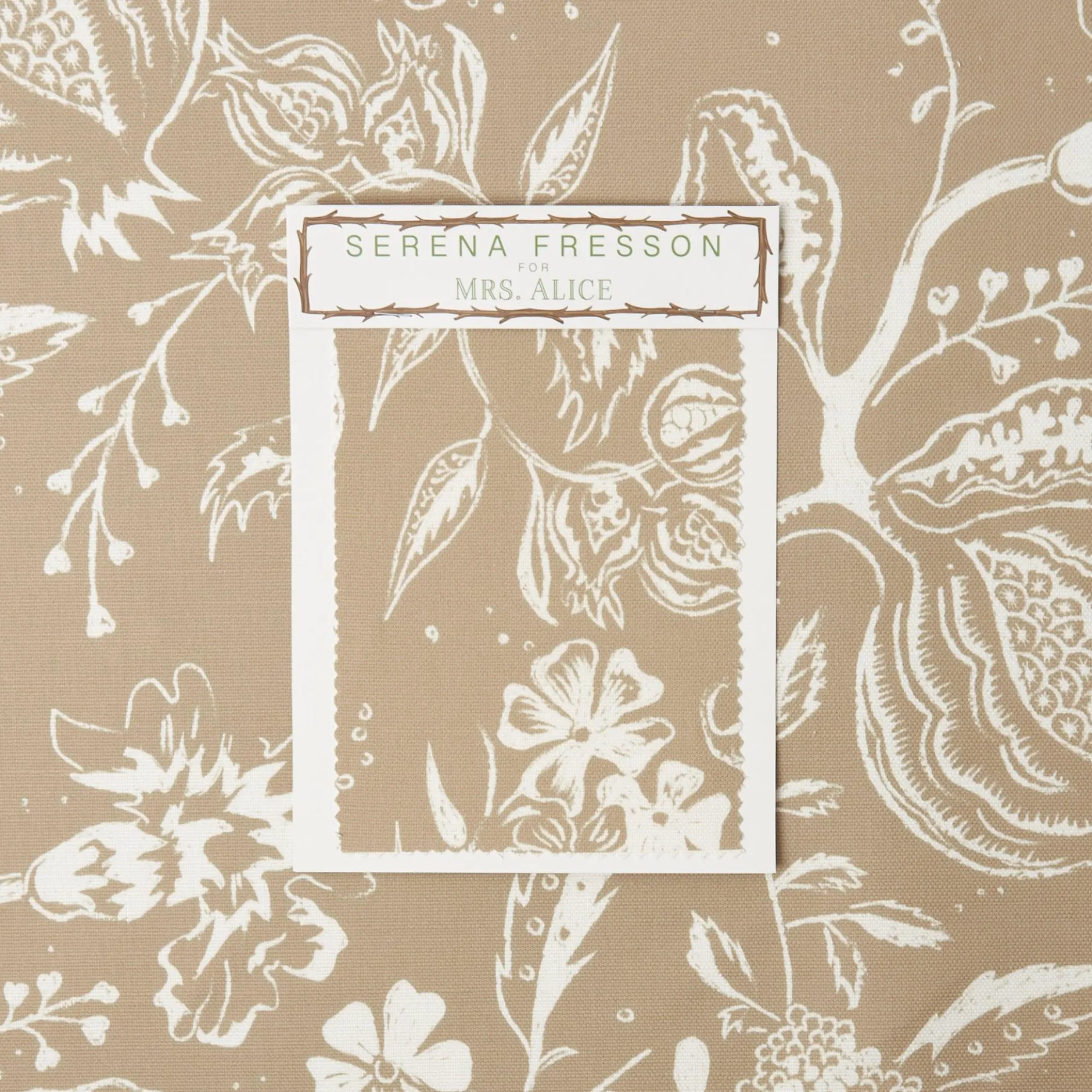Outlet Mrs. Alice Chelsea Square Fabric