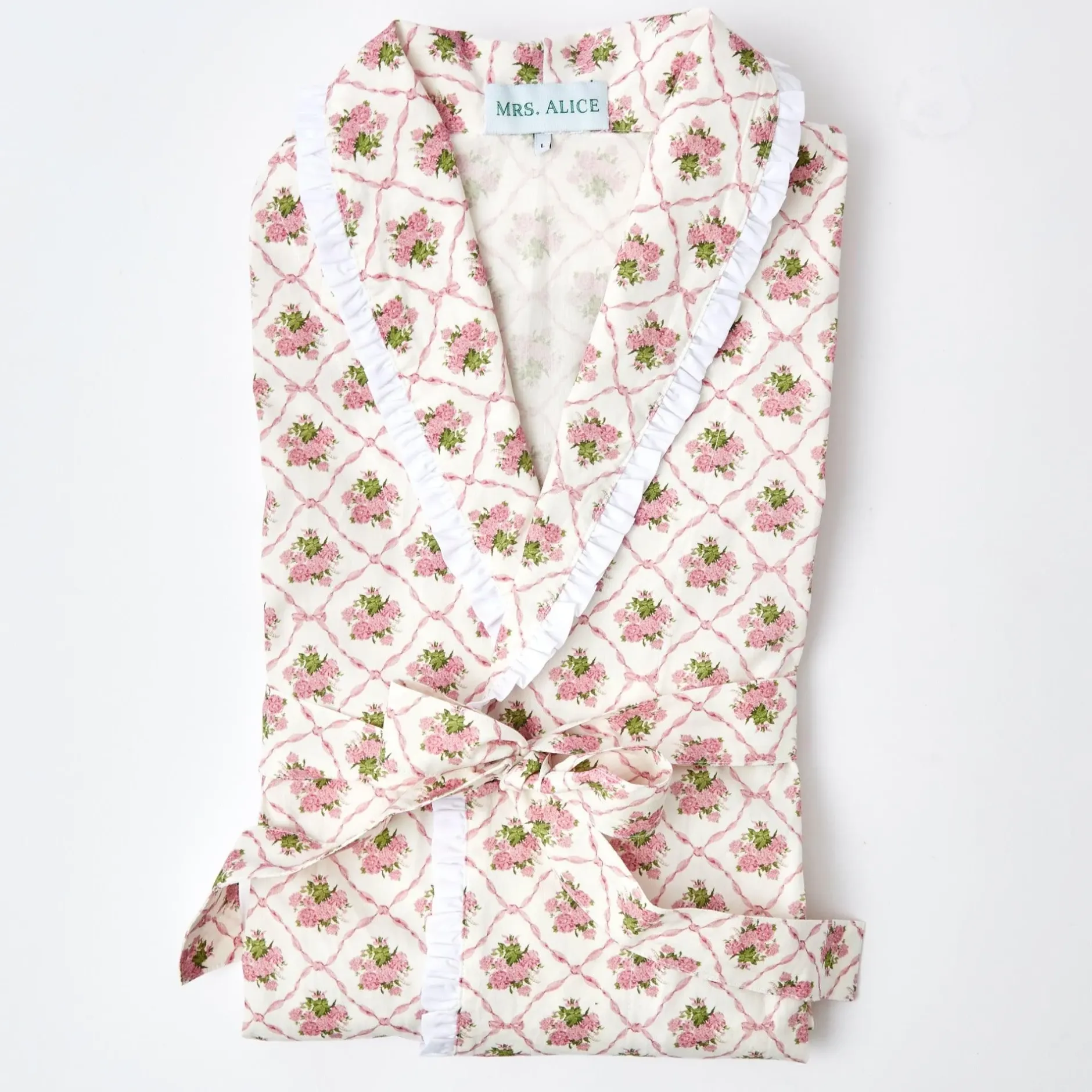 Hot Mrs. Alice Children's Pink Bouquet Dressing Gown