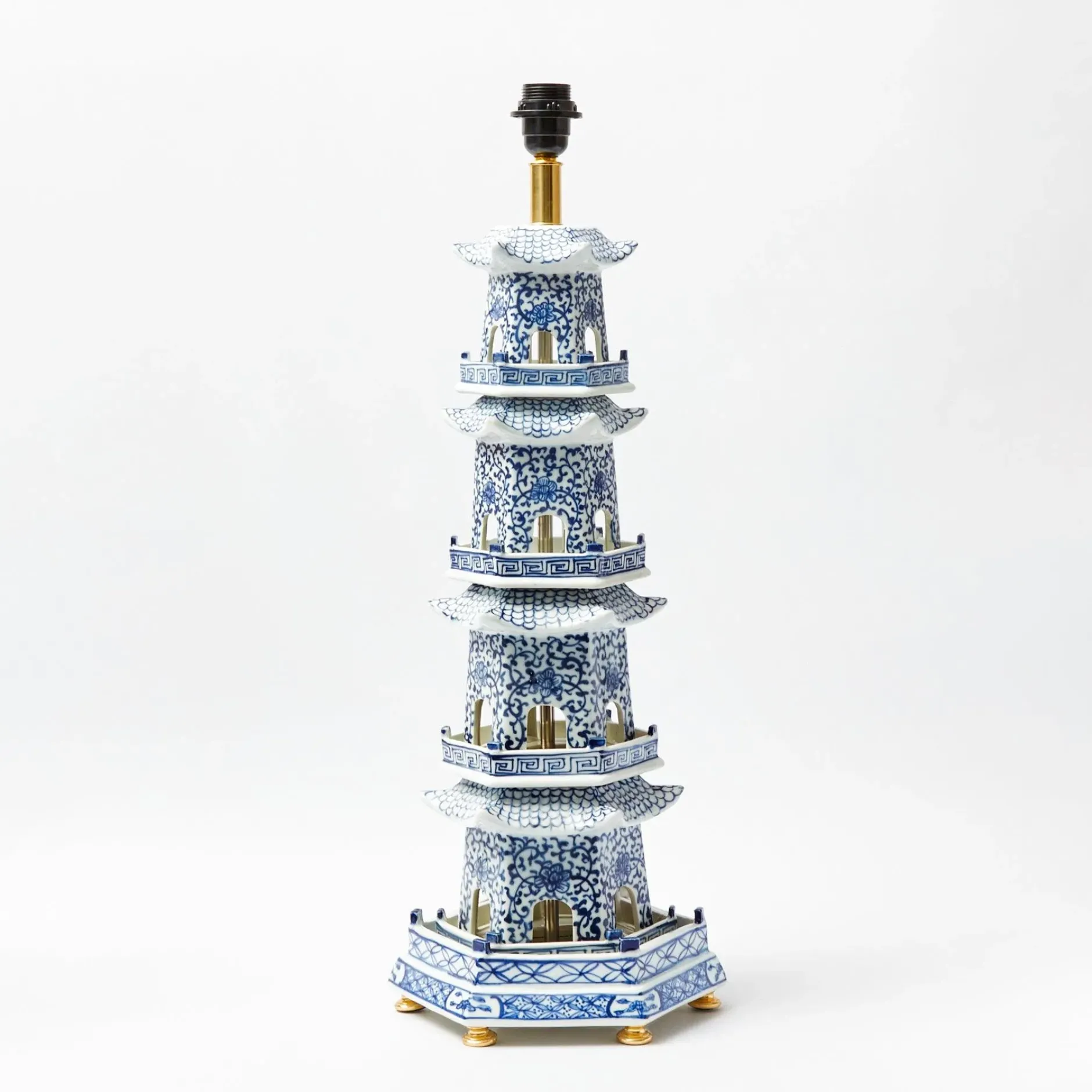 Sale Mrs. Alice Chinoiserie Pagoda Lamp