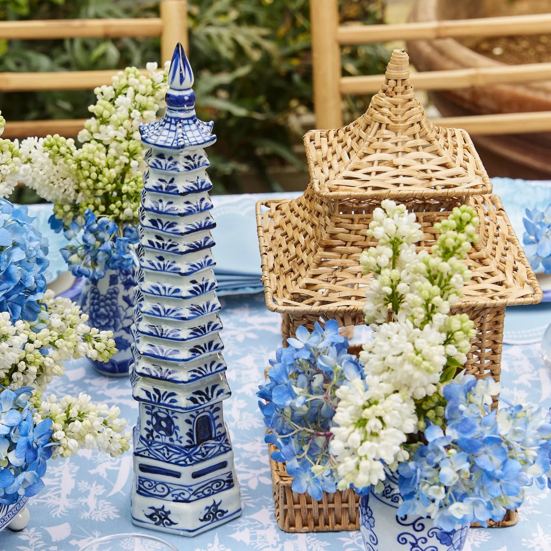 Discount Mrs. Alice Chinoiserie Porcelain Pagoda