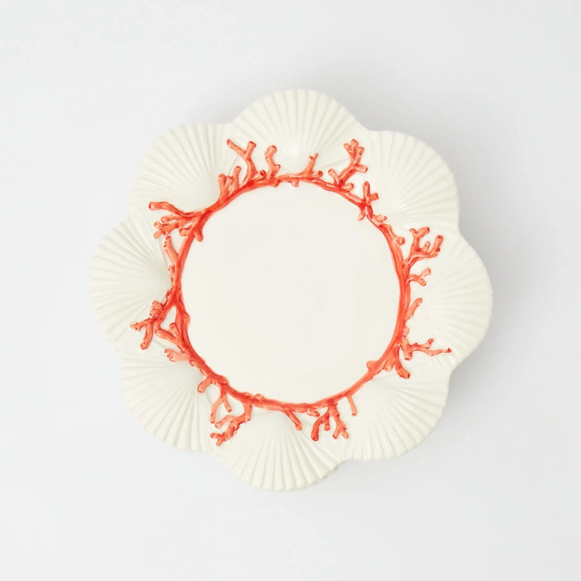Hot Mrs. Alice Coral Dinner Plates (Set Of 4)