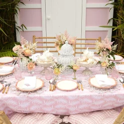 Sale Mrs. Alice Coral Linen Napkins (Set Of 4)