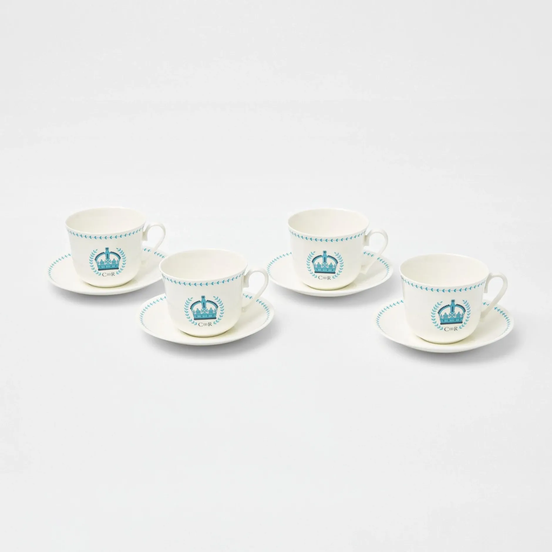 Outlet Mrs. Alice Coronation Breakfast Cup & Saucer (Set Of 4)