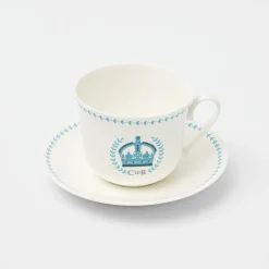 Online Mrs. Alice Coronation Breakfast Cup & Saucer (Set Of 4)