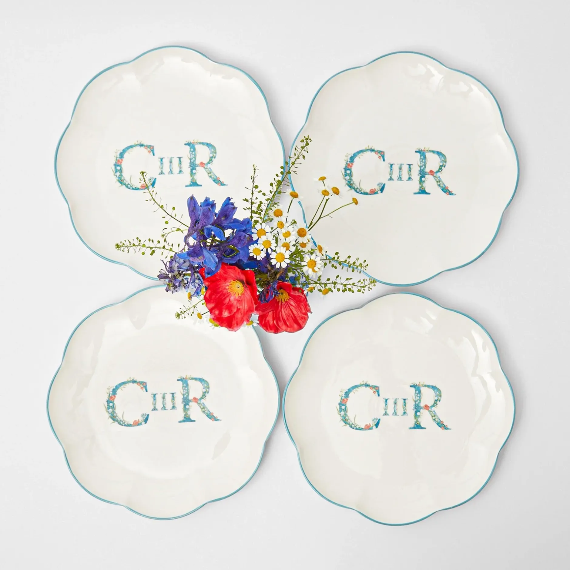 Online Mrs. Alice Coronation Dinner Plates (Set Of 4)