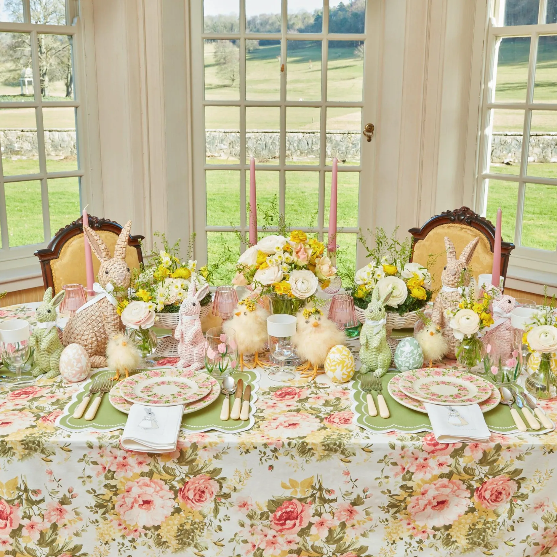 Clearance Mrs. Alice Dahlia Garland Dinner & Starter Plates (Set Of 8)