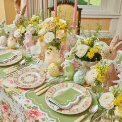 Online Mrs. Alice Dahlia Garland Dinner & Starter Plates (Set Of 8)