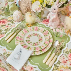 Outlet Mrs. Alice Dahlia Garland Dinner & Starter Plates (Set Of 8)