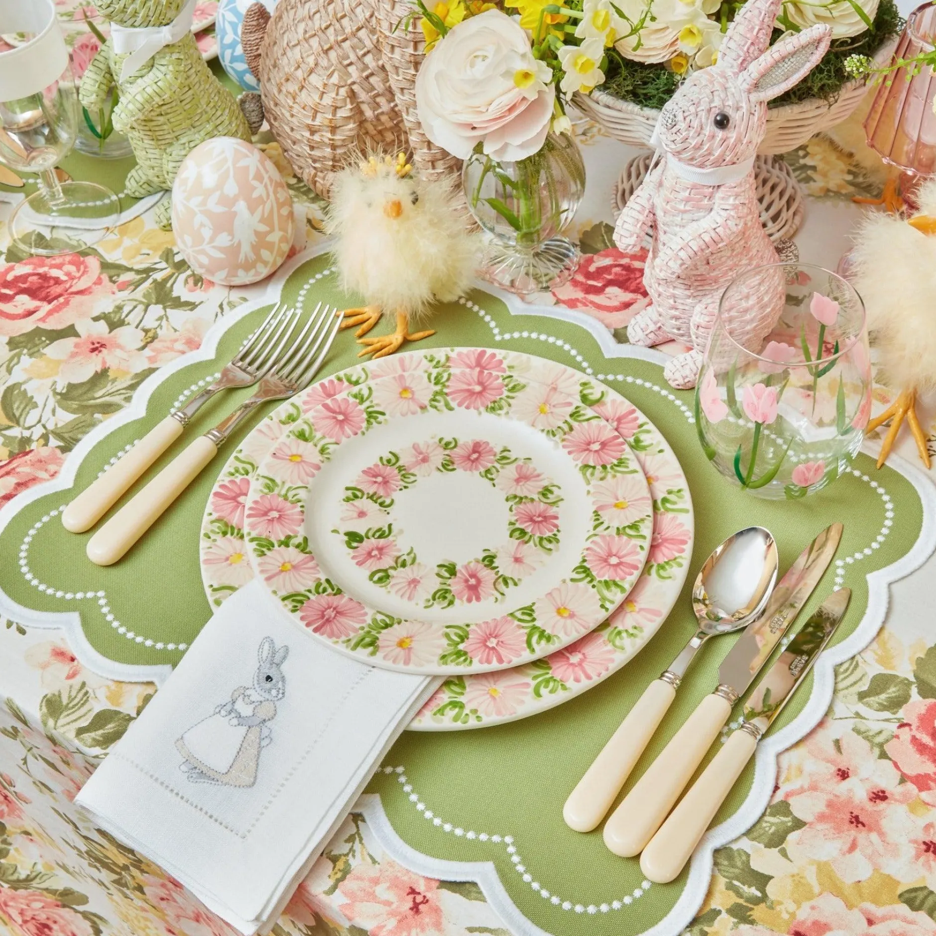 Best Mrs. Alice Dahlia Starter Plates (Set Of 4)