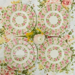 Online Mrs. Alice Dahlia Starter Plates (Set Of 4)
