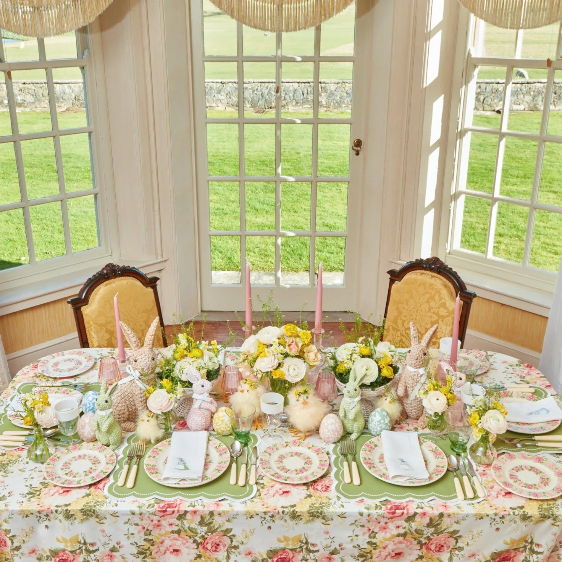 Online Mrs. Alice Dahlia Starter Plates (Set Of 4)