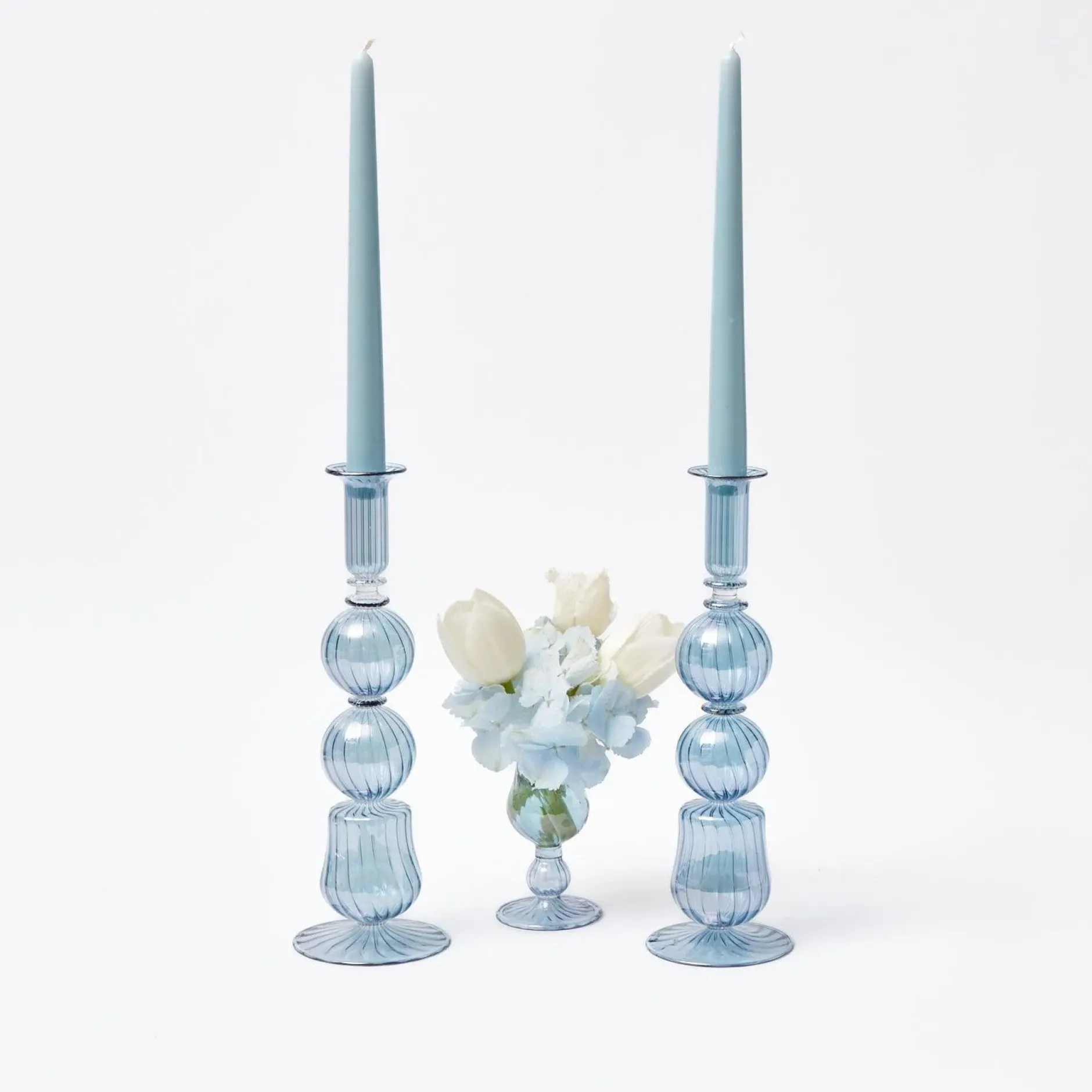 Best Mrs. Alice Delphine Candle Holder & Vase Set