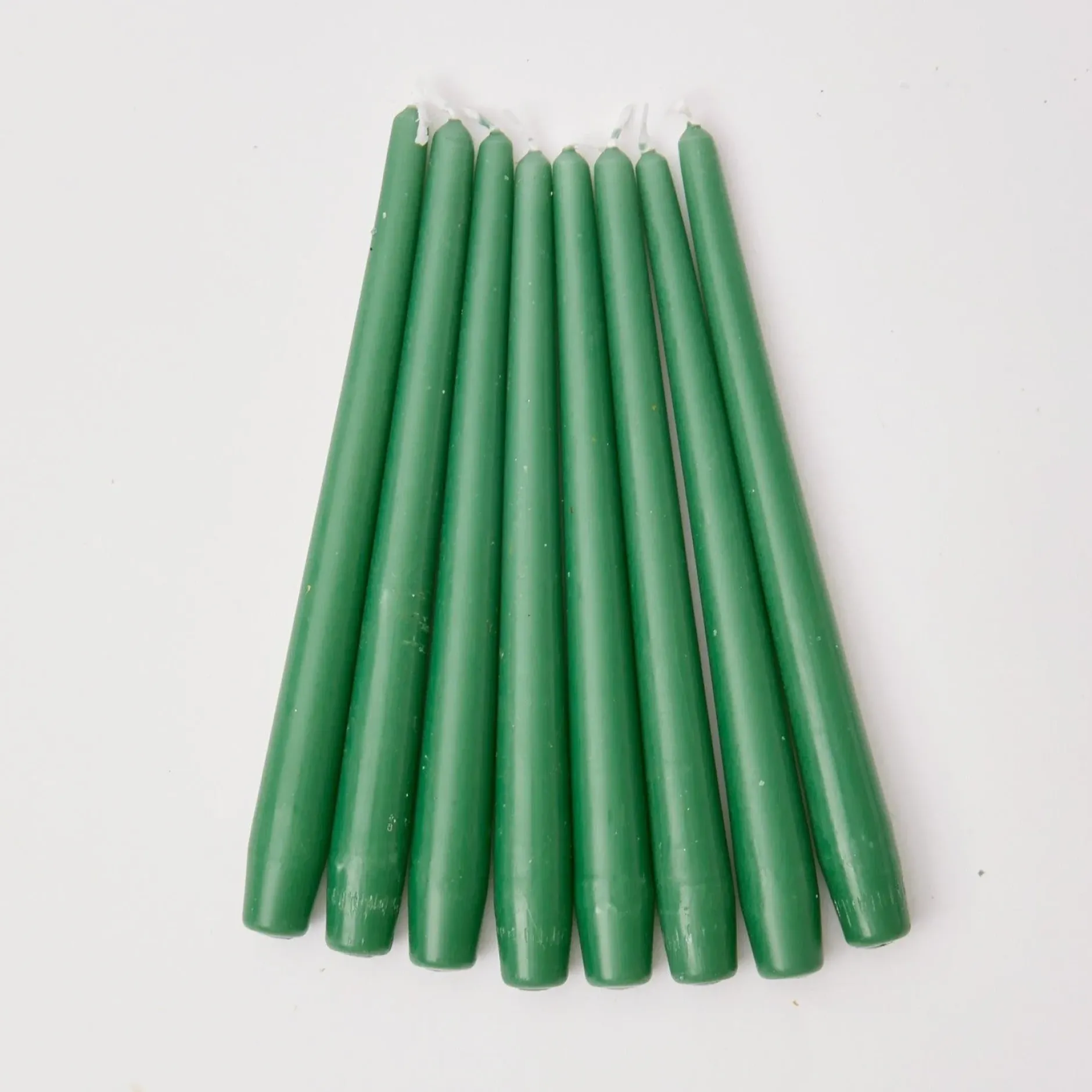 Sale Mrs. Alice Dusty Green Candles (Set Of 8)