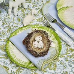 Clearance Mrs. Alice Easter Nest Napkin Rings (Set Of 4)