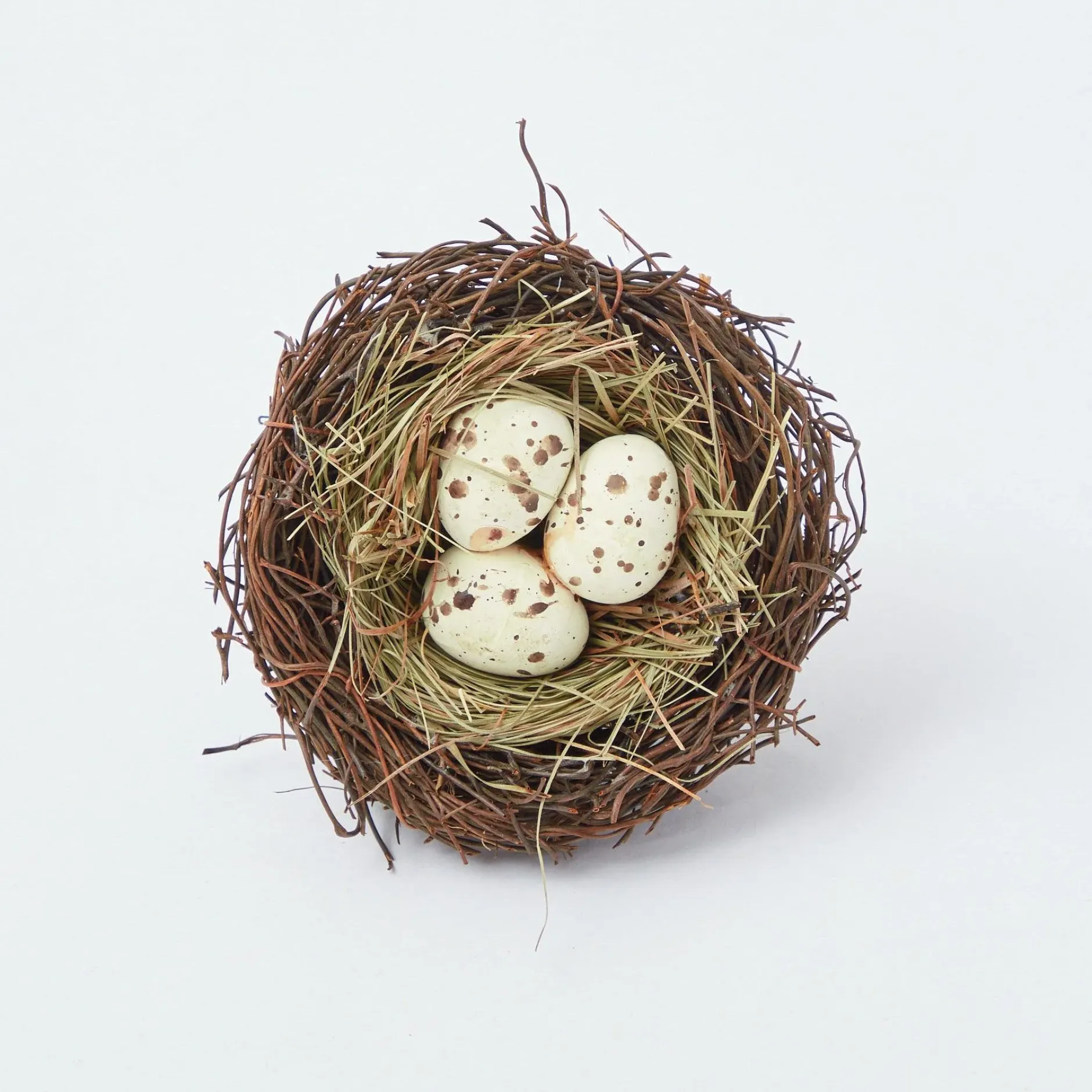 Clearance Mrs. Alice Easter Nest Napkin Rings (Set Of 4)