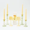 Hot Mrs. Alice Eden Green & Yellow Candlescape