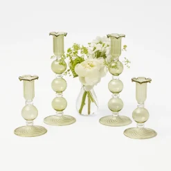 Discount Mrs. Alice Eden Green Candle Set (Apple Green)