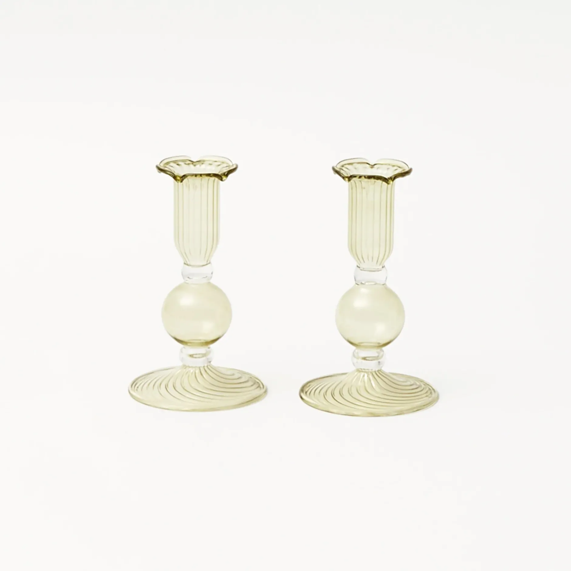 New Mrs. Alice Eden Green Candle Set (Spring Green)