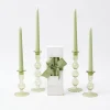 Discount Mrs. Alice Eden Green Candle Set (Spring Green)
