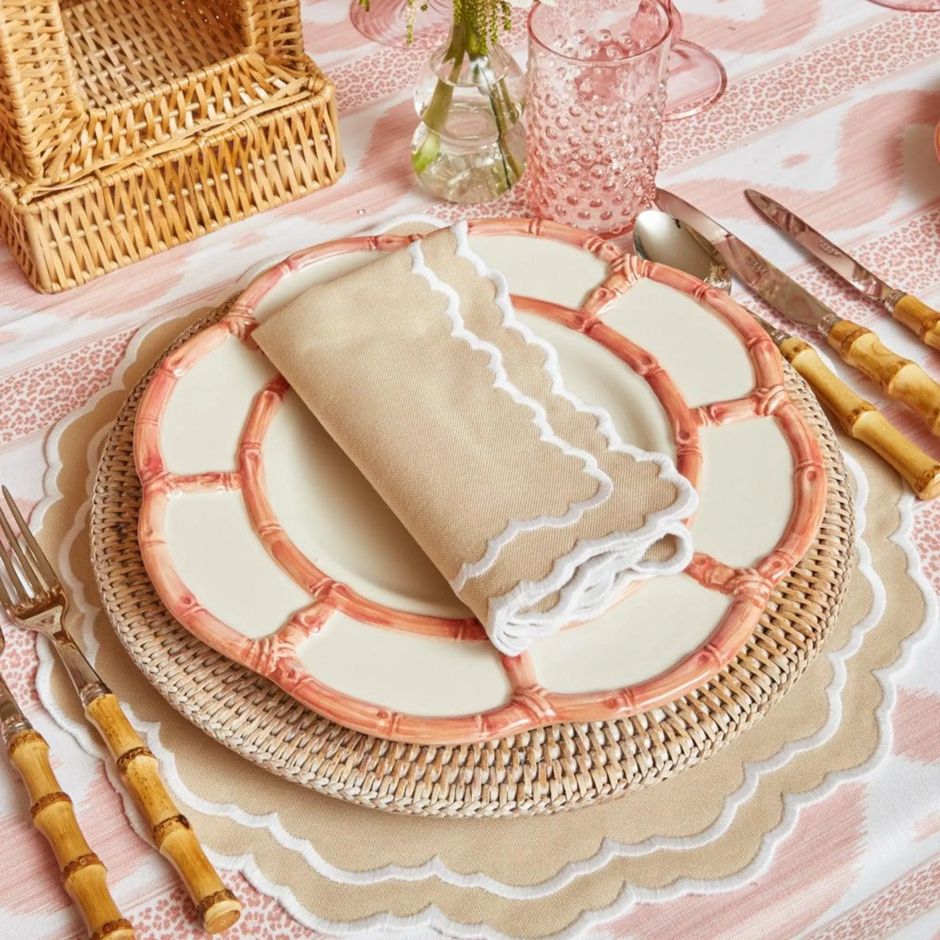 Hot Mrs. Alice Edith Sand Placemats (Set Of 4)
