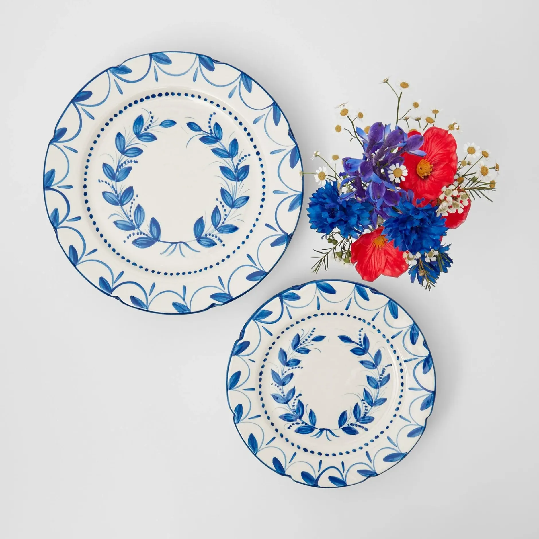 Clearance Mrs. Alice Elizabeth Garland Starter Plates (Set Of 4)