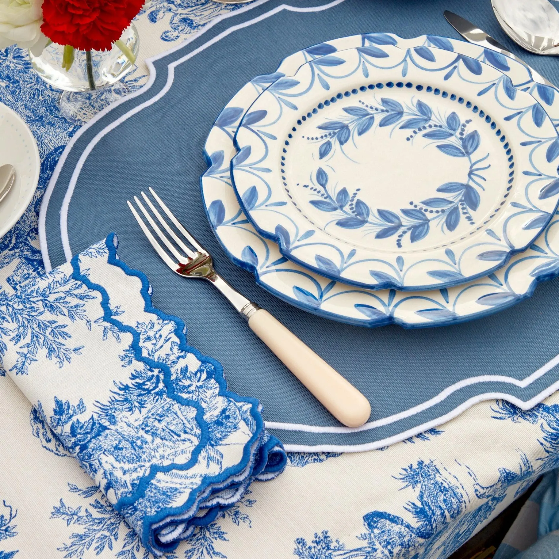Clearance Mrs. Alice Elizabeth Garland Starter Plates (Set Of 4)