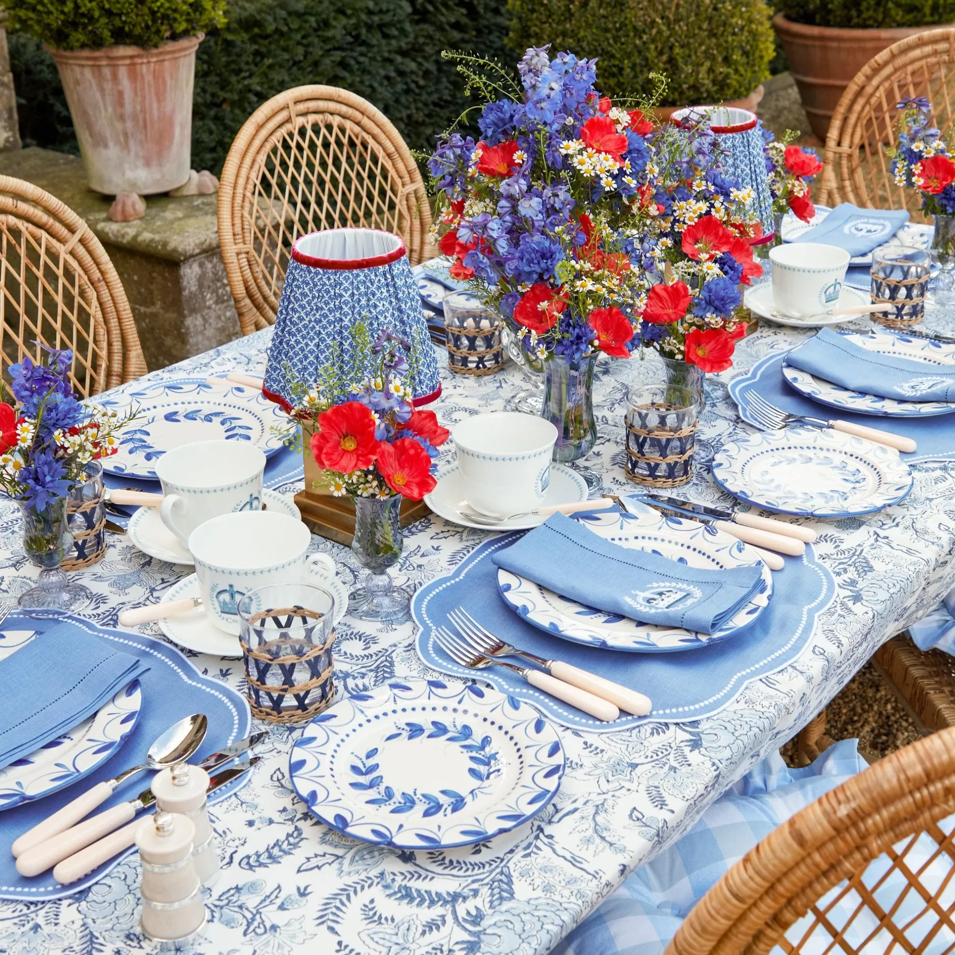 Clearance Mrs. Alice Elizabeth Garland Starter Plates (Set Of 4)