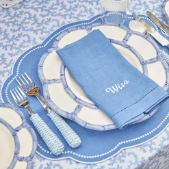 Clearance Mrs. Alice Eloise Blue Placemats (Set Of 4)
