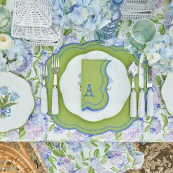 Discount Mrs. Alice Eloise Green And Blue Placemats (Set Of 4)