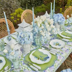 Discount Mrs. Alice Eloise Green And Blue Placemats (Set Of 4)