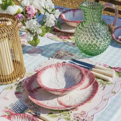 Discount Mrs. Alice Emerald Hobnail Jug & Rose Handle