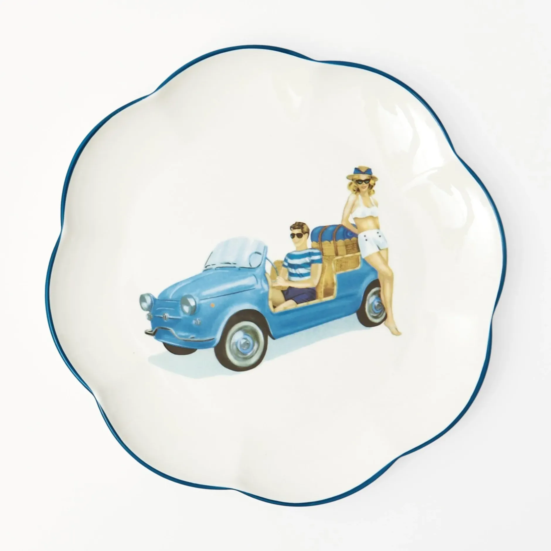 Best Mrs. Alice Fiat Jolly Dinner Plates (Set Of 4)