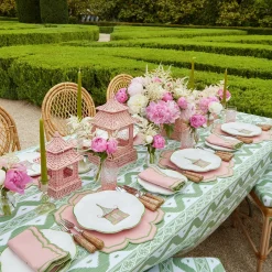 Clearance Mrs. Alice Fleur Pink Napkins (Set Of 4)