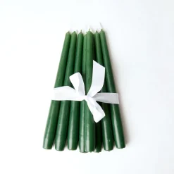 New Mrs. Alice Forest Green Candles (Set Of 8)
