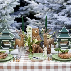 New Mrs. Alice Forest Green Candles (Set Of 8)