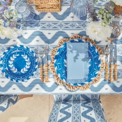 Sale Mrs. Alice French Blue Garland Dinner & Starter Plates (Set Of 8)