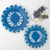 Hot Mrs. Alice French Blue Garland Starter Plate