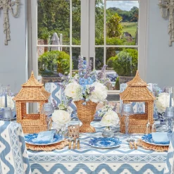 Hot Mrs. Alice French Blue Garland Starter Plate