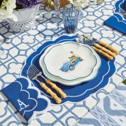Best Mrs. Alice Gabrielle Blue Placemats (Set Of 4)