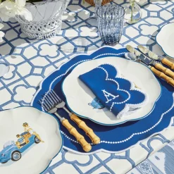 Best Mrs. Alice Gabrielle Blue Placemats (Set Of 4)
